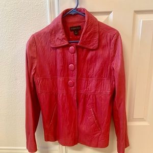 Leather women’s jacket